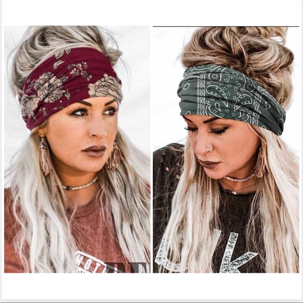 Boho Bandeau Headband - Picture 1 of 16